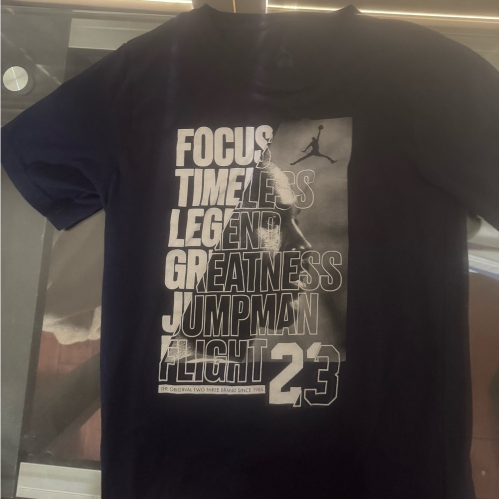 Jumpman Flight 23 Graphic Tee - Black